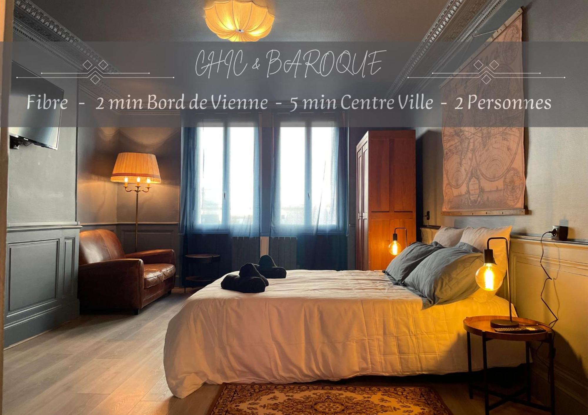 Appartement Chic & Baroque 5 Min Centre Ville Et Bord De Vienne Лимож Екстериор снимка